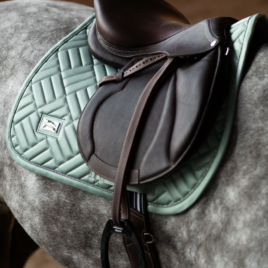 Equestrian Stockholm Mint Jump Saddle Pad