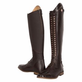 Imperial Riding Olania Brown with Croc Long Riding Boots
