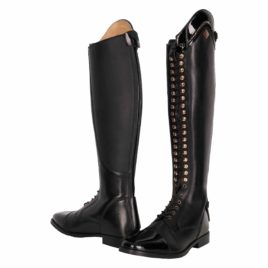 Imperial Riding Olania Black and Rose Gold Long Riding Boots