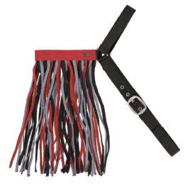 QHP Sunset Red Fly Fringe