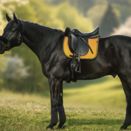 Mattes Spring Collection Orange Saddle Pad