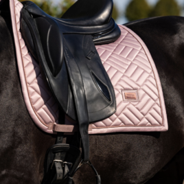 Equestrian Stockholm Midsummer Blush Dressage Saddle Pad