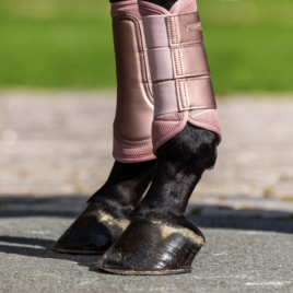 Equestrian Stockholm Midsummer Blush Mesh Brushing Boots