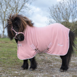 Rhinegold Mini Sorbet Fleece Rug Candy Pink