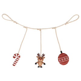 QHP Christmas Horse Toy Box Hanger Gift Box